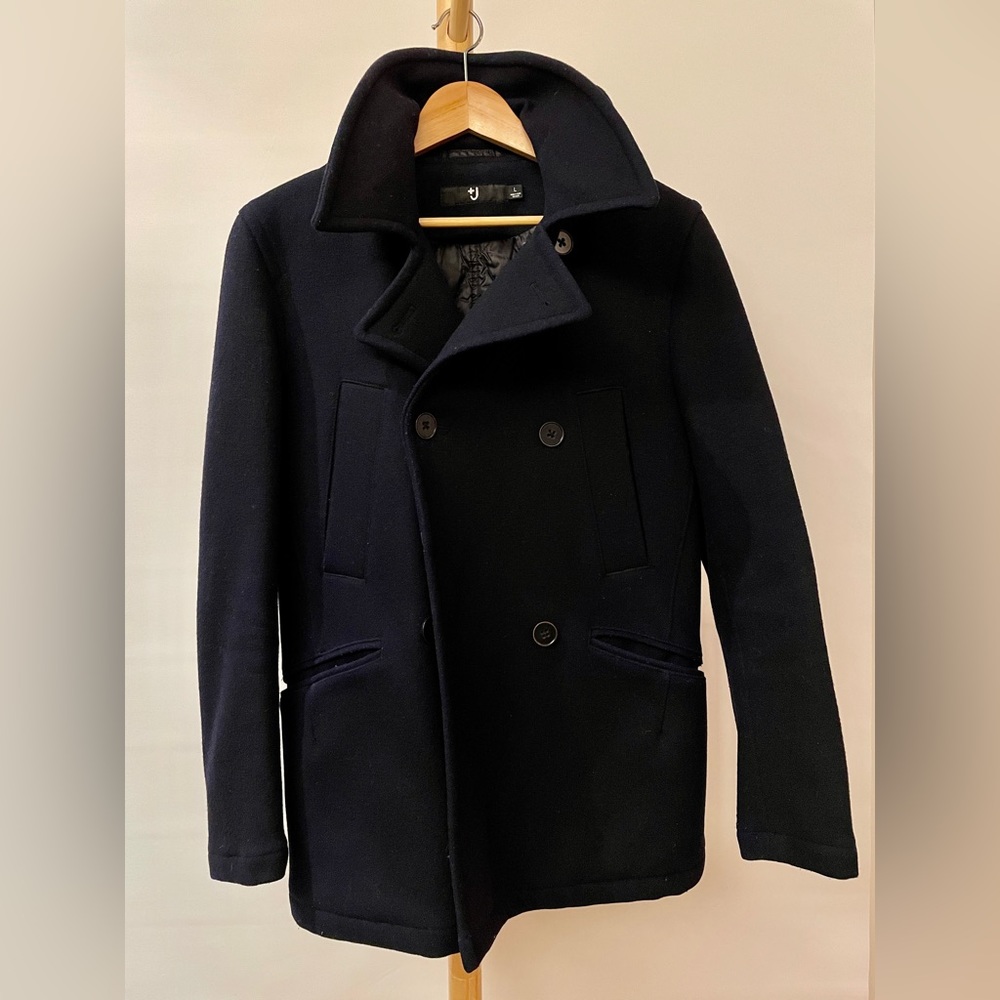 jil sander x uniqlo +j down filled peacoat